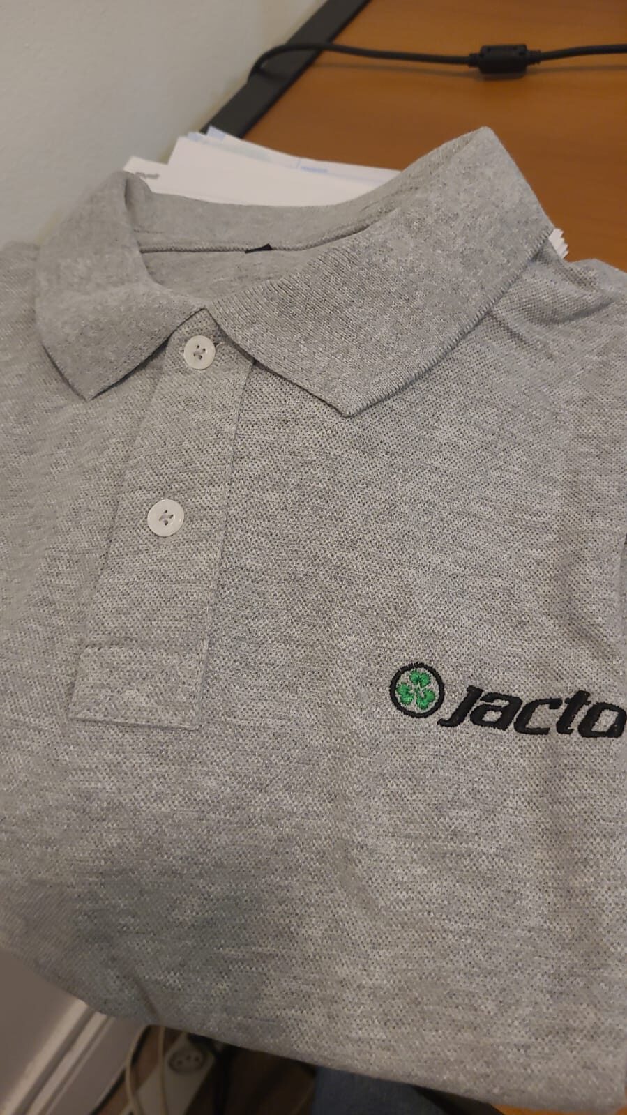 Polo personalizada Jacto