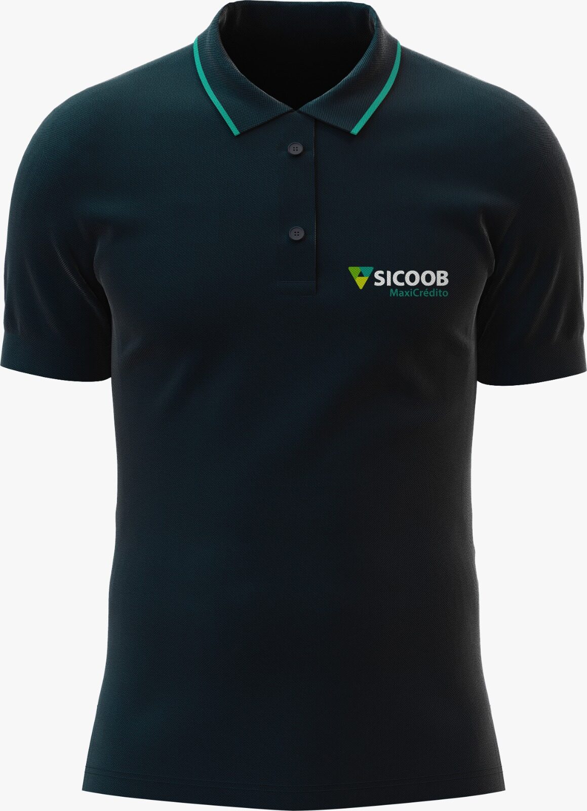 Polo personalizada Sicoob